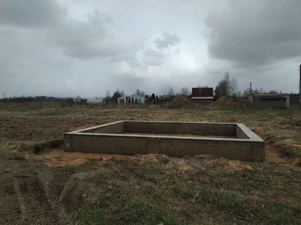 Строительство свайно-ростверкового фундамента в Беларуси