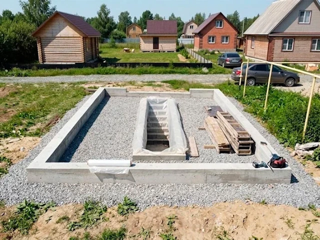 Фундамент для гаража