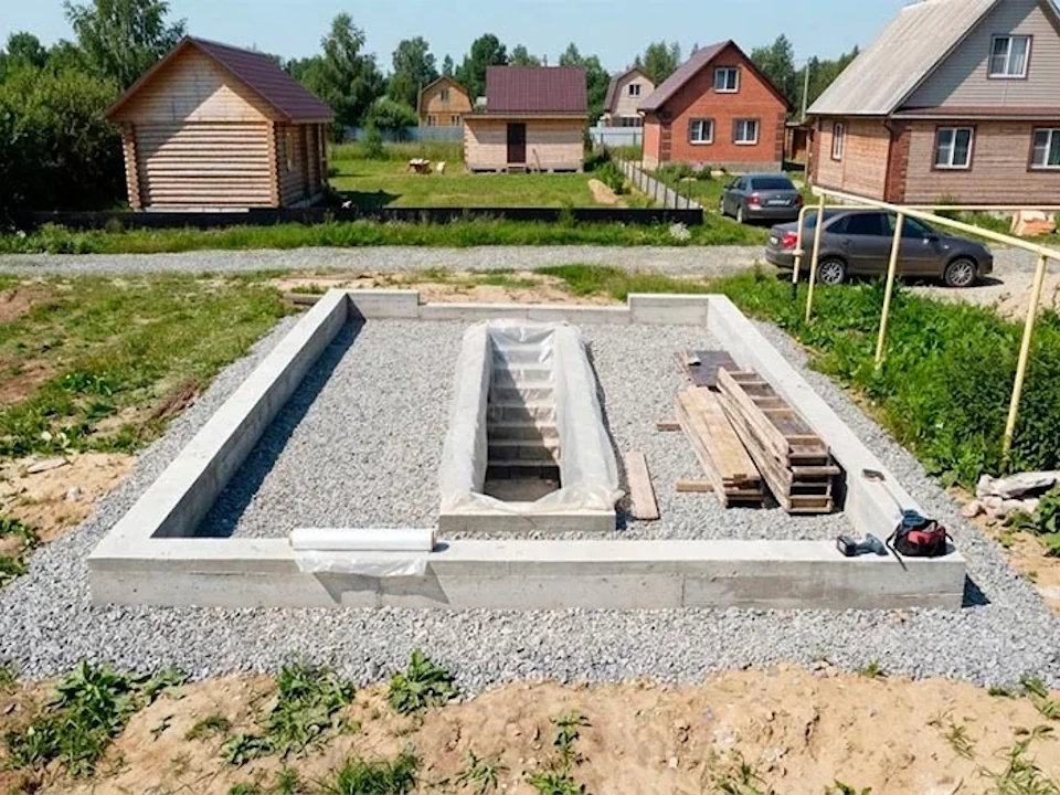 Фундамент для гаража